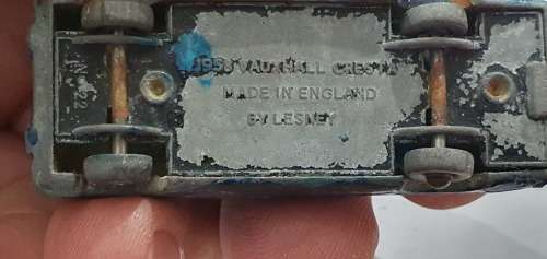 Vintage Matchbox Lesney 1958 Vauxhall Cresta No 22