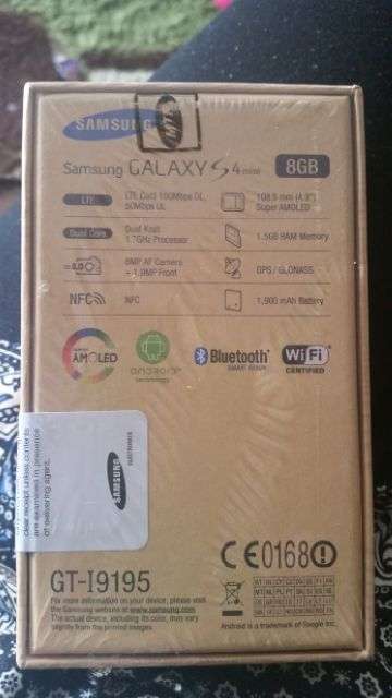 BRAND NEW SAMSUNG GALAXY S4 MINI