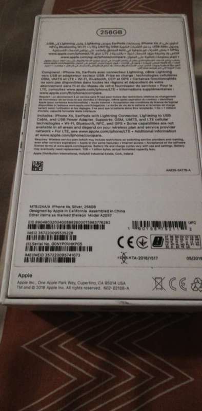 iPhone Xs 256gb 4 Months Old