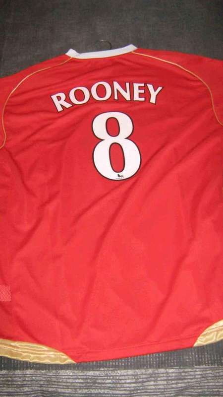 Man Utd Rooney Large Shirt