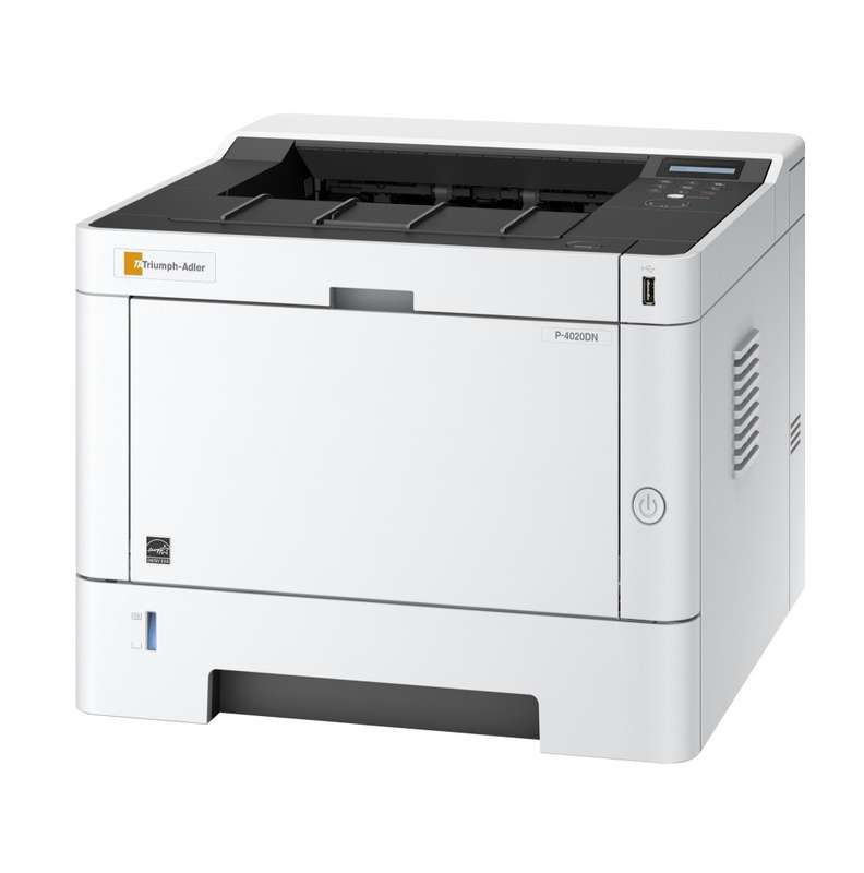 Triumph-Adler P-4020 DN Mono Laser Printer Prints in black and white only  Refurbished