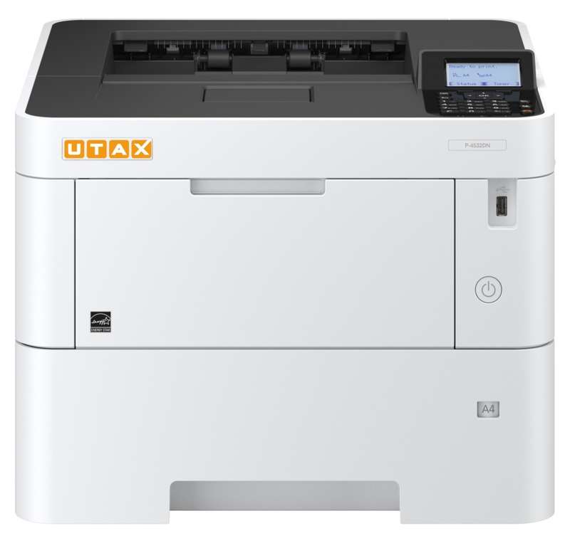 Triumph-Adler P-4532 DN Mono Laser Printer Prints in black and white only  Refurbished