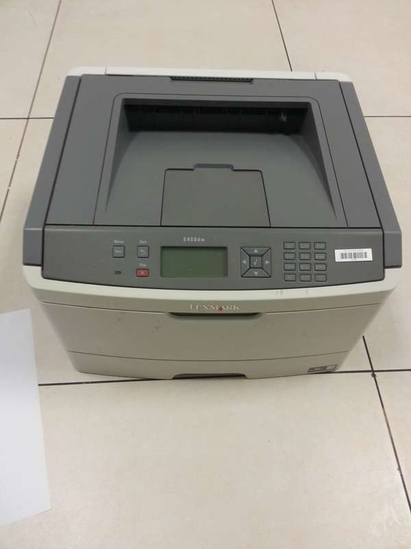 Lexmark E460DN Mono Laser Printer Prints in black and white only  Refurbished