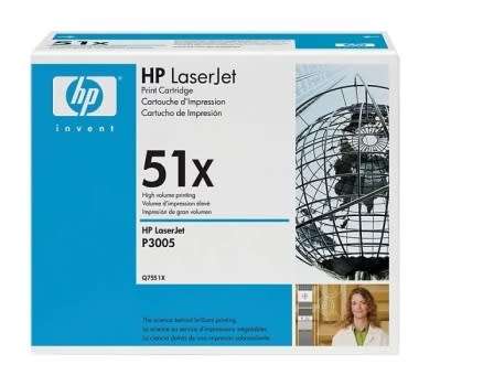 HP 51x (Q7551XC) Original LaserJet Toner Cartridge