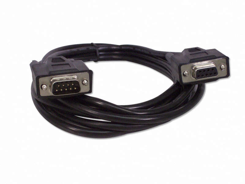 RS232 Serial Extension Cable D9 Way Male to D9 Way Female