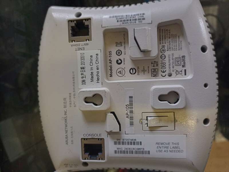 Aruba AP-105 PoE WiFi Dual-Band Access Point 802.11 5GHz Wireless Access Terminal
