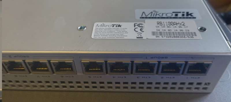 Mikrotik Routerboard POE Gigabit Enternet Switch  RB1100 AHX2