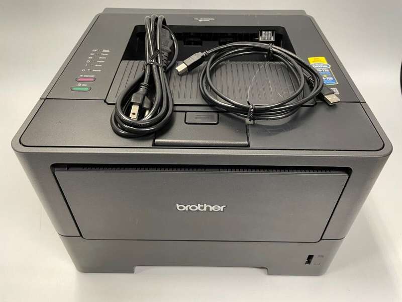 Brother LaserJet HL-5450 A4 Mono Laser Printer Prints in black and white only