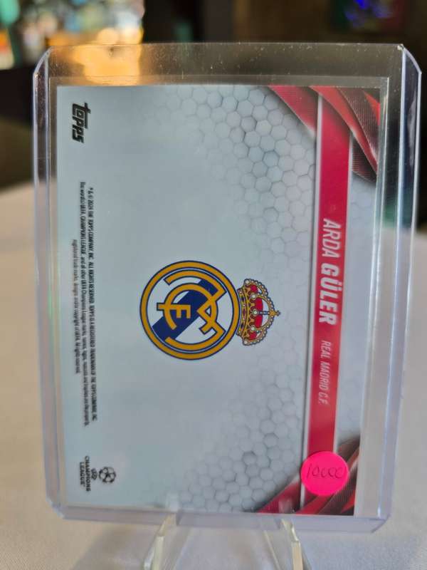 Topps EUFA Champions League 2024 - Arda Guler Auto - 05/10