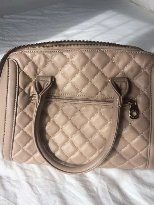 Beige Barrel Bag by Sissy Boy