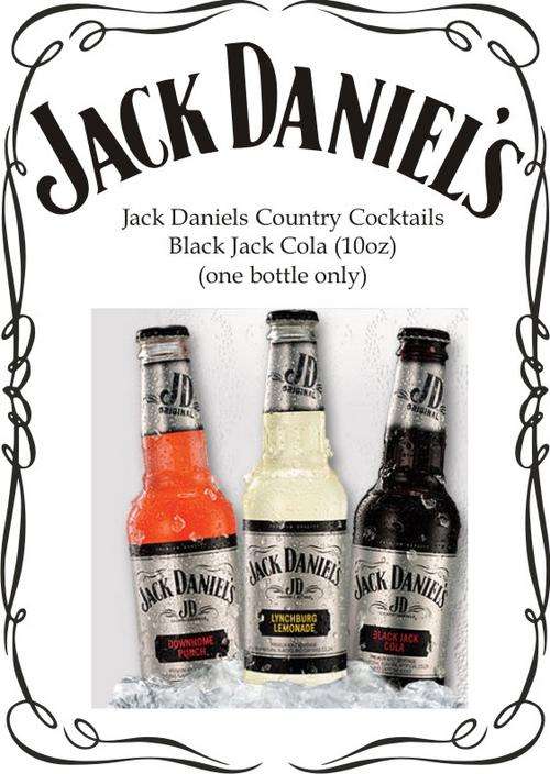Jack Daniels Country Cocktails - Black Jack Cola