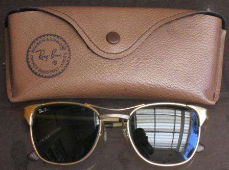 Silver Vintage 24k gold plated B L Signet Ray Bans was sold for 580.00 on 24 Oct at 22 01 by Fred the Poodle in Cape Town ID 79101626
