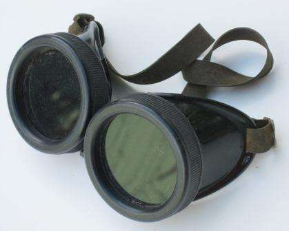 World War Two desert goggles