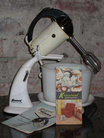 Rare retro 1950s Kenwood Minor Deluxe portable mixer