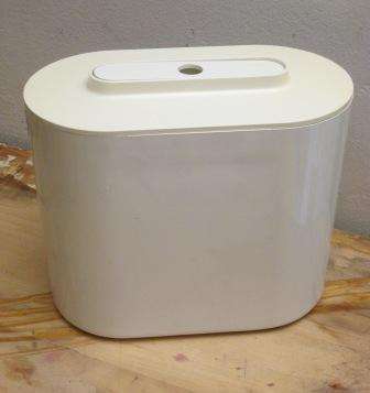 Retro 1970s Kartell, Italy ice bucket designed by Giotto Stoppino