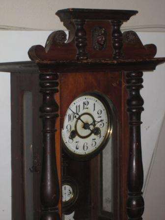 Antique German wall clock