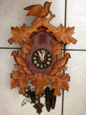 Large vintage West German cuckoo clock