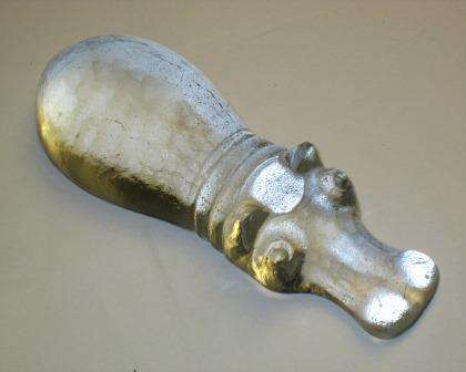 Mid century Scandinavian (Kosta Boda) art gass zoo series sculture by Bertil Vallien c1960s