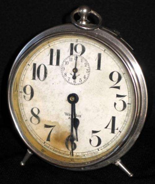 Art Deco "Westclox - Big Ben" alarm clock, made by Western Clock Co., La Salle, Ill., U.S.A.
