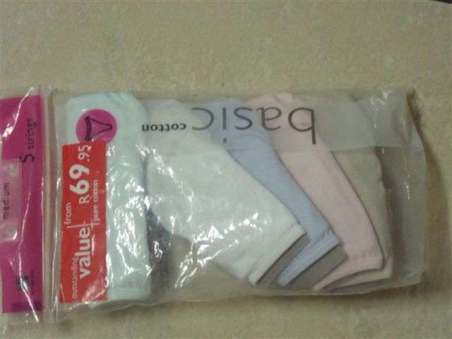 Woolworths panties pack of 5