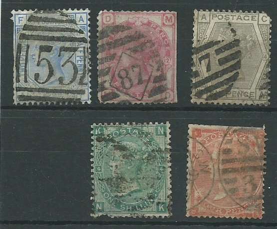 GB QV 1800s Mixed Used - CV Cheapest - R8850 - Grubby Lot - See below