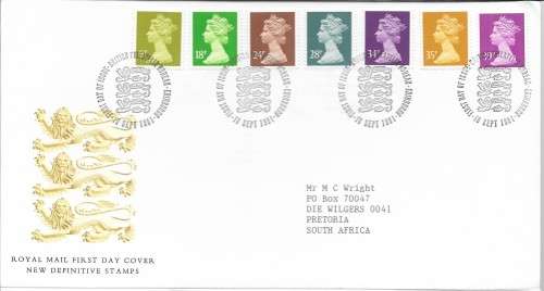 Great Britain New Definitive Stamps 6p - 39p 1991