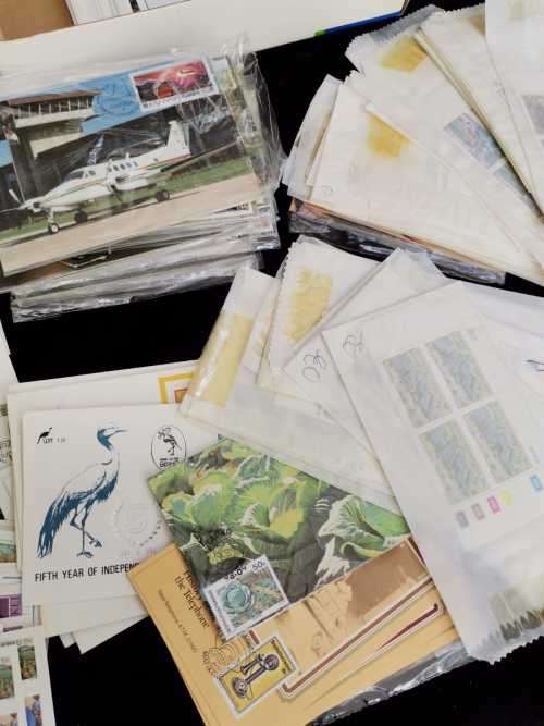 Huge Bulk lot of Homelands + SWA/Namibia - Over 300 FDC`s lots of Control blocks postcards Big CV