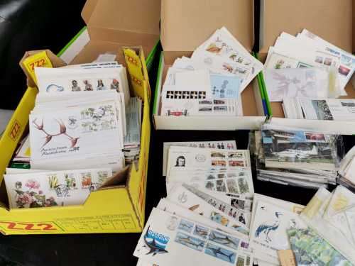 Huge Bulk lot of Homelands + SWA/Namibia - Over 300 FDC`s lots of Control blocks postcards Big CV