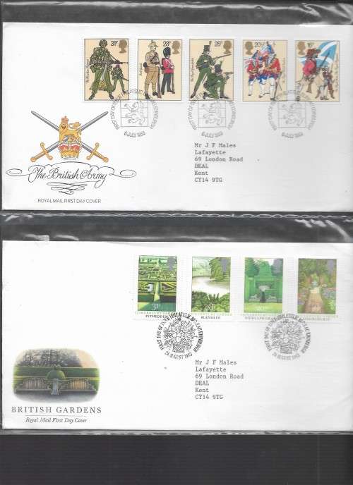 Crazy GB Wednesday (See Desc) - Lovely GB Album Filled 100+ FDCs 1970/80/90s  - CV£250 (R5700)