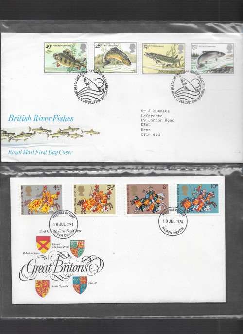 Crazy GB Wednesday (See Desc) - Lovely GB Album Filled 100+ FDCs 1970/80/90s  - CV£250 (R5700)