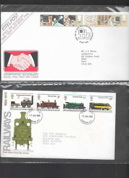 Crazy GB Wednesday (See Desc) - Lovely GB Album Filled 100+ FDCs 1970/80/90s  - CV£250 (R5700)