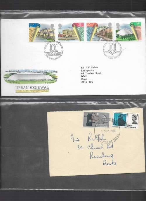 Crazy GB Wednesday (See Desc) - Lovely GB Album Filled 100+ FDCs 1970/80/90s  - CV£250 (R5700)