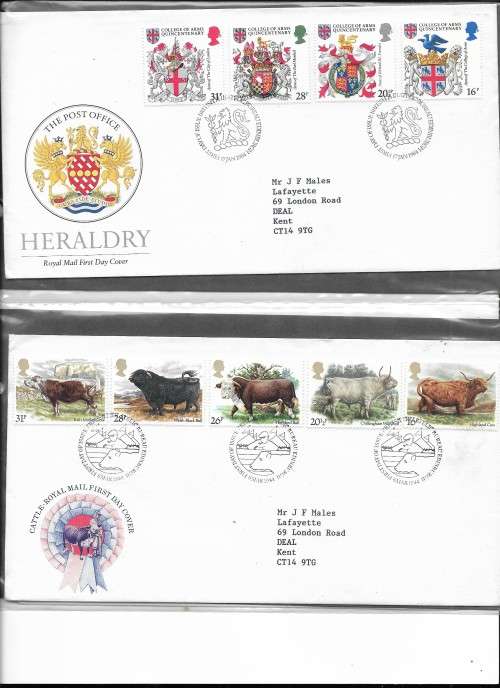 Crazy GB Wednesday (See Desc) - Lovely GB Album Filled 100+ FDCs 1970/80/90s  - CV£250 (R5700)