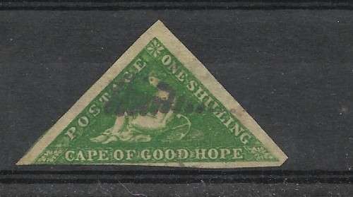 COGH 1858 SACC8 Bright Yellow-Green - Fine Used. CVR15,000 - Offers Welcome
