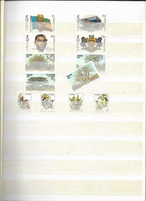 Lighthouse Stock book 8pg - Filled with RSA Homelands. Great cond Album crisp and clean - See Desc