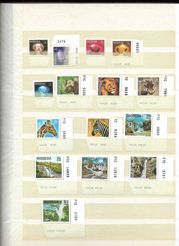 Stock book 16pg (32 sides) second hand KEK with some stamps. Good Condition - See below