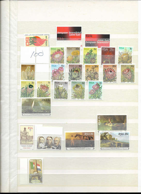Stock book 16pg (32 sides) second hand KEK with some stamps. Good Condition - See below