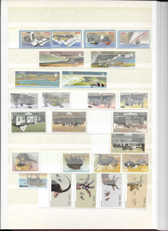 Stock book 16pg (32 sides) second hand KEK with some stamps. Good Condition - See below