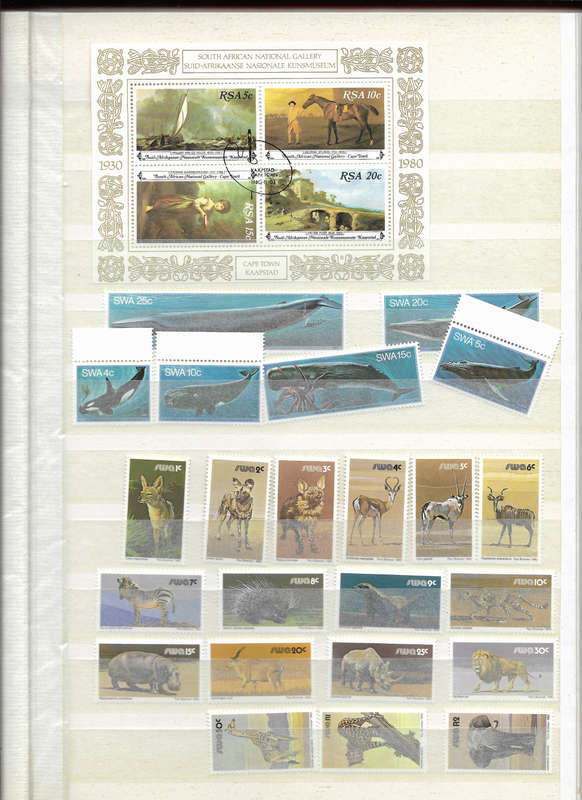 Stock book 16pg (32 sides) second hand KEK with some stamps. Good Condition - See below