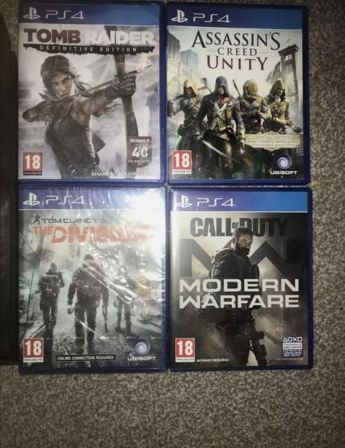 PS4 with Games