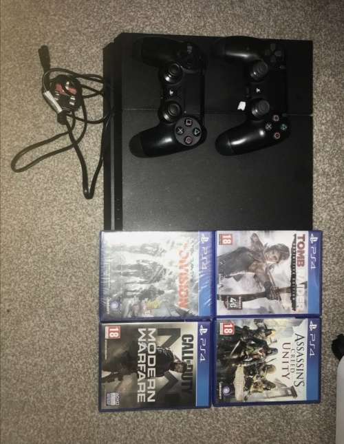 PS4 with Games