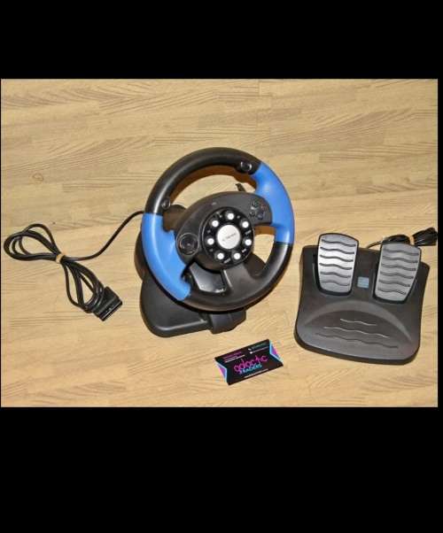 Ps2 steering wheel and pedals