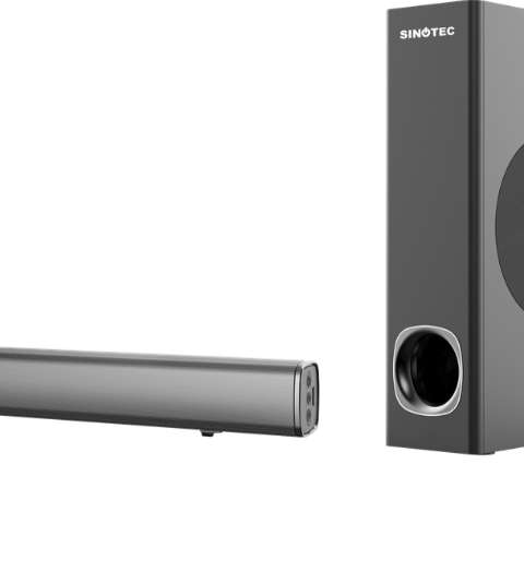 VERY HUGE  POWERFUL  SINOTEC 2.1CH BLUETOOTH SOUNDBAR PLUS SUBWOOFER|| 240W USB,SDC,FM ETC..