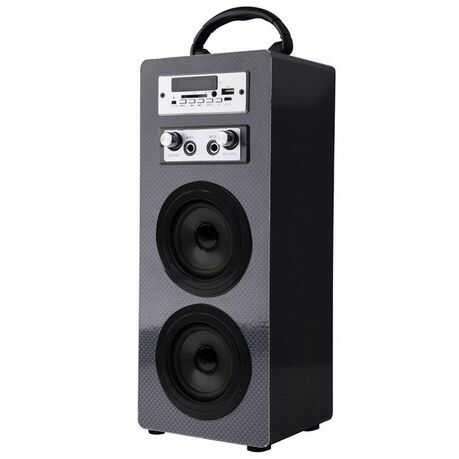 POWERFUL SINOTEC DUAL BLUETOOTH PARTY BOX SPEAKERS||SMOOTH BASS| FM,SDCARD,MIC BUILTIN BATTERY& AMP
