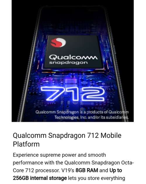 LIKE NEW VIVO V19 || Dual SIM-4G LTE-8GB RAM-OLED FHD+ UNDER DISPLAY FINGERPRINT-128GB || BARGAIN