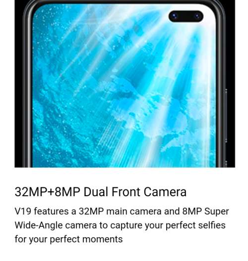 LIKE NEW VIVO V19 || Dual SIM-4G LTE-8GB RAM-OLED FHD+ UNDER DISPLAY FINGERPRINT-128GB || BARGAIN