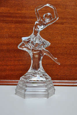 Royal Crystal Rock, Glass/crystal Ballerina Figurine, Made in Italy