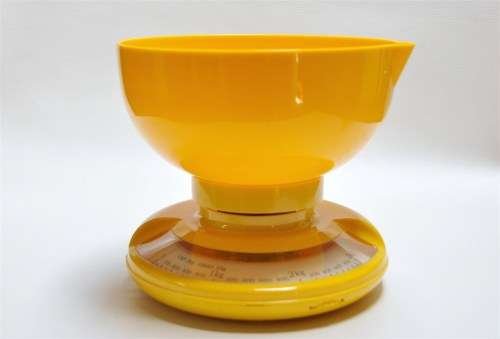 Yellow Kitchen Scale
