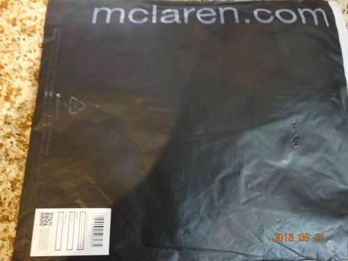 Mclaren -Honda - F1 Racing Windbreaker / Rain Jacket for Men XL- Brand  New - Official Gear