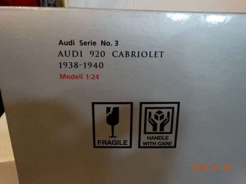 CMC-Audi-920-Cabriolet-1938-1940- 1:24 - M-032- 1:18 - WOW